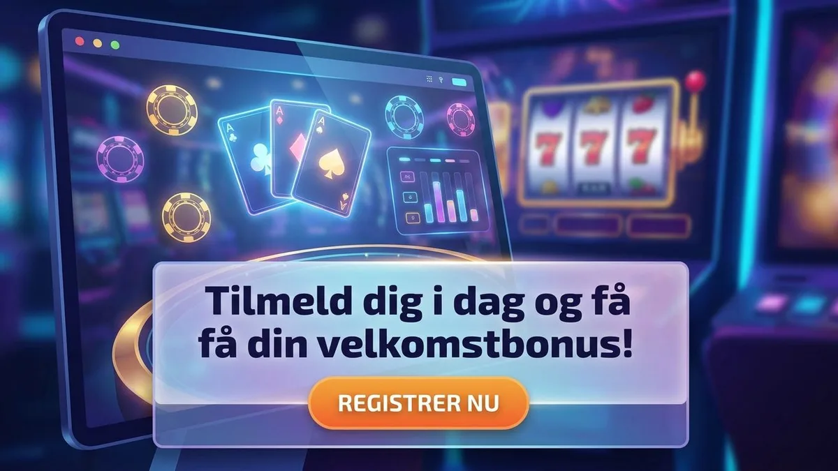 Registrering med bonus